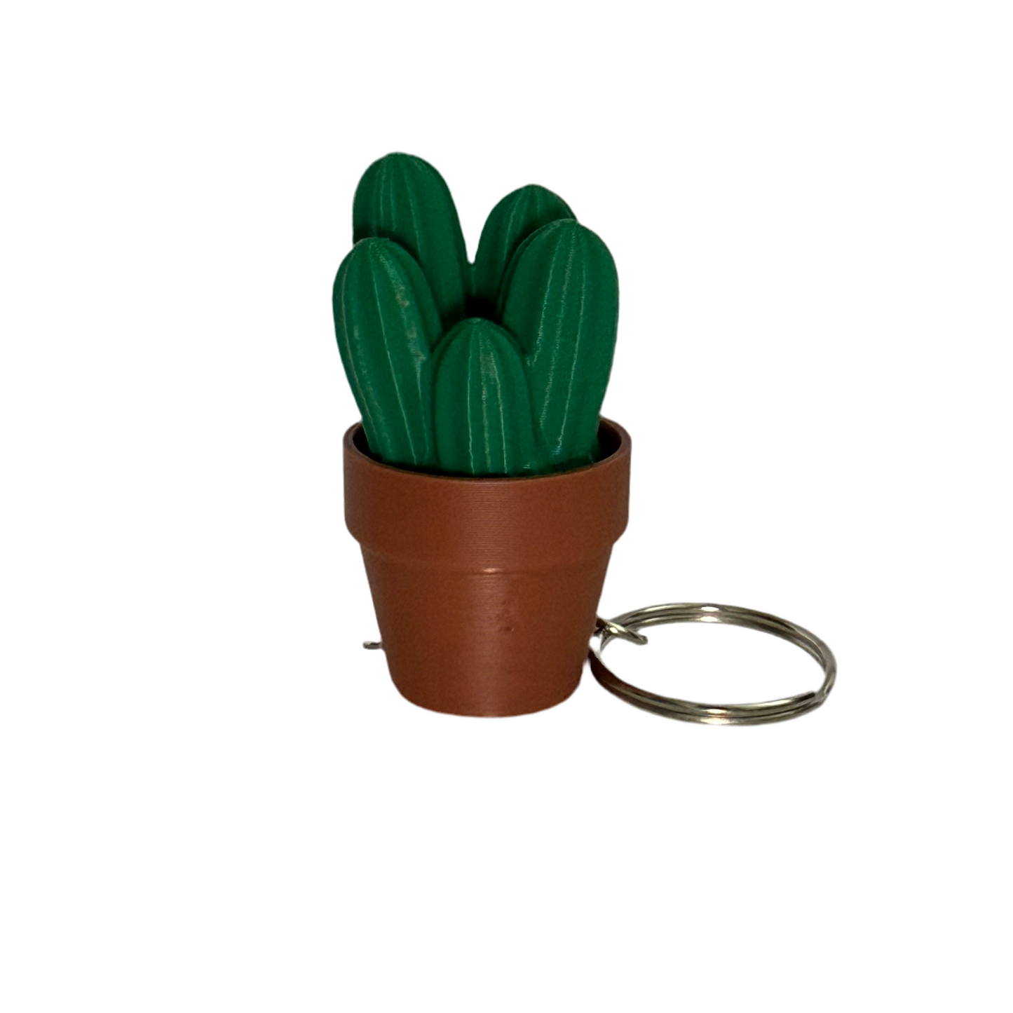 Cactus Clickers - 3D Printed Fidget Clicker Keychain Toy