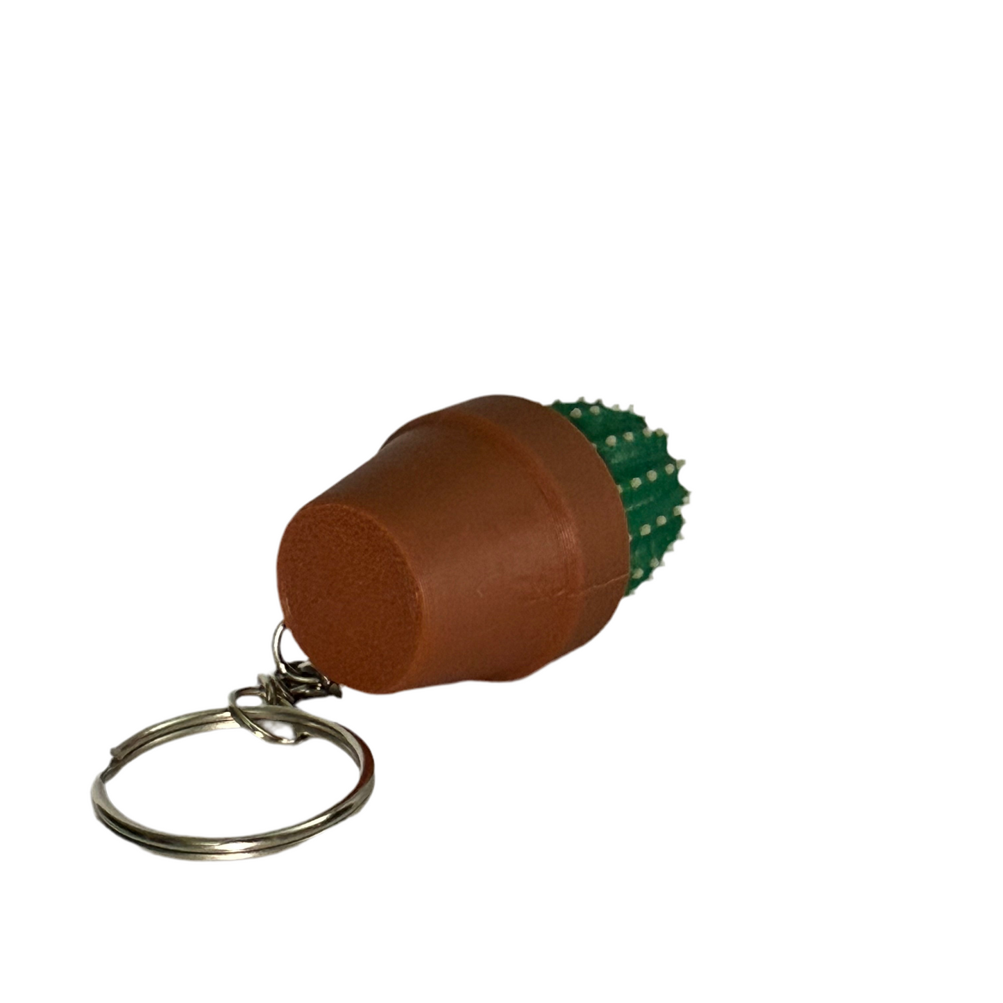 Cactus Clickers - 3D Printed Fidget Clicker Keychain Toy