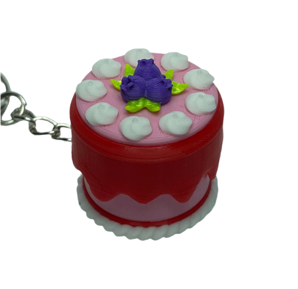 Party Cake - Fidget Clicker Stress Relief Toy Keychain