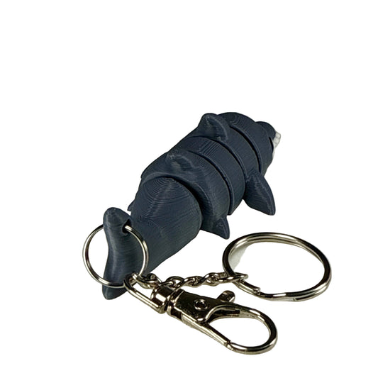 Sawfish - 3D Printed Pet Keychain - Flexible Articulating Fidget Stress Relief Toy