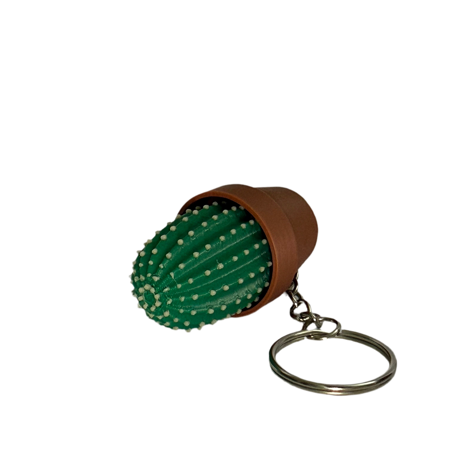 Cactus Clickers - 3D Printed Fidget Clicker Keychain Toy