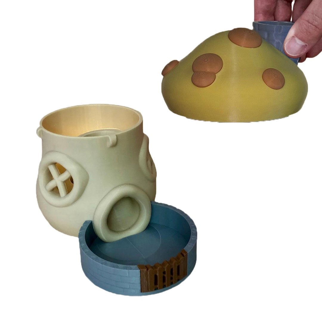 Yellow Mushroom Cottage - Dice Tower