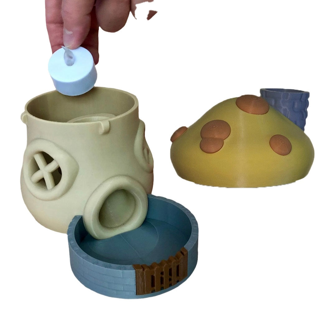 Yellow Mushroom Cottage - Dice Tower