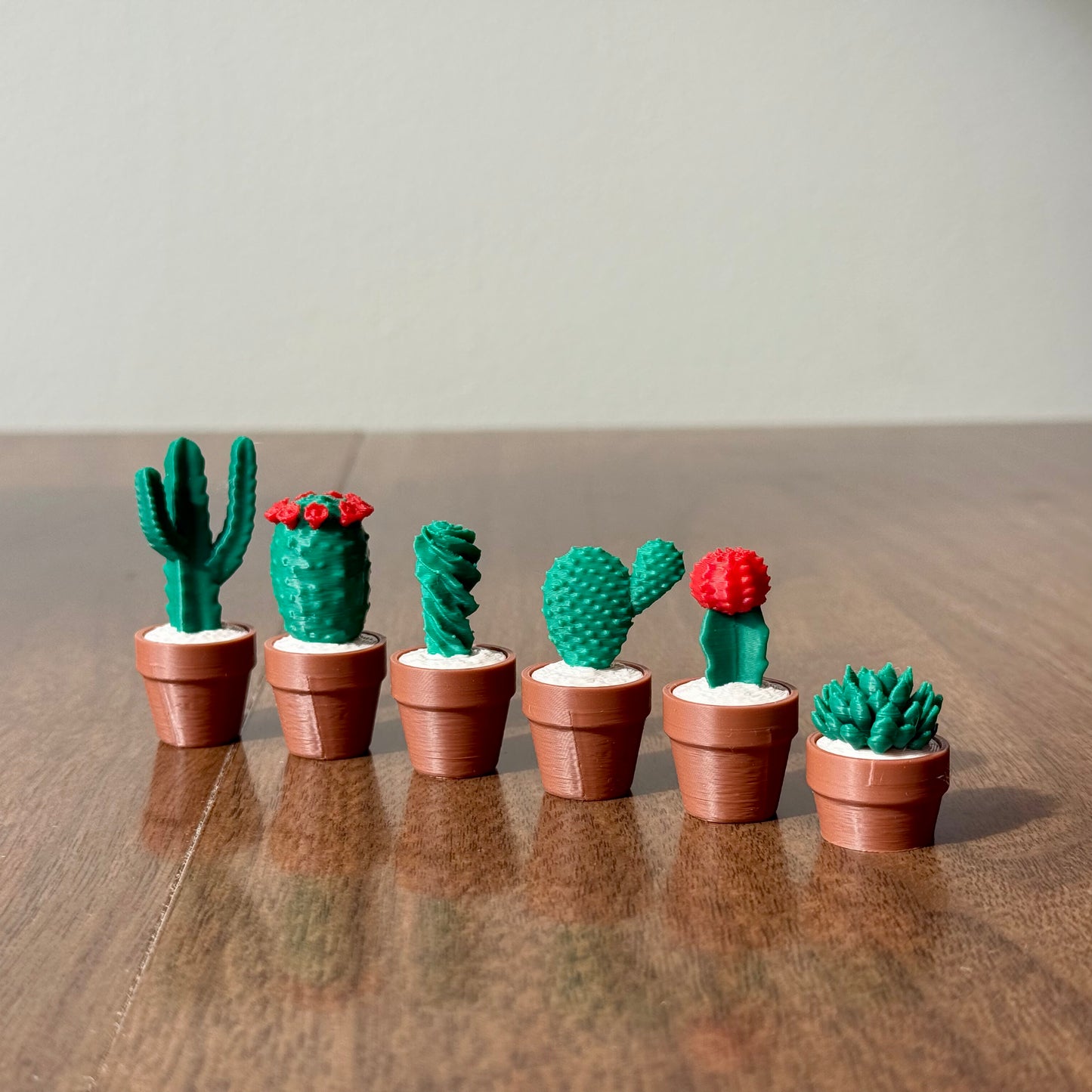 Cactus Chess Set – Roll-up Cactus Themed 3D-Printed Chess Board