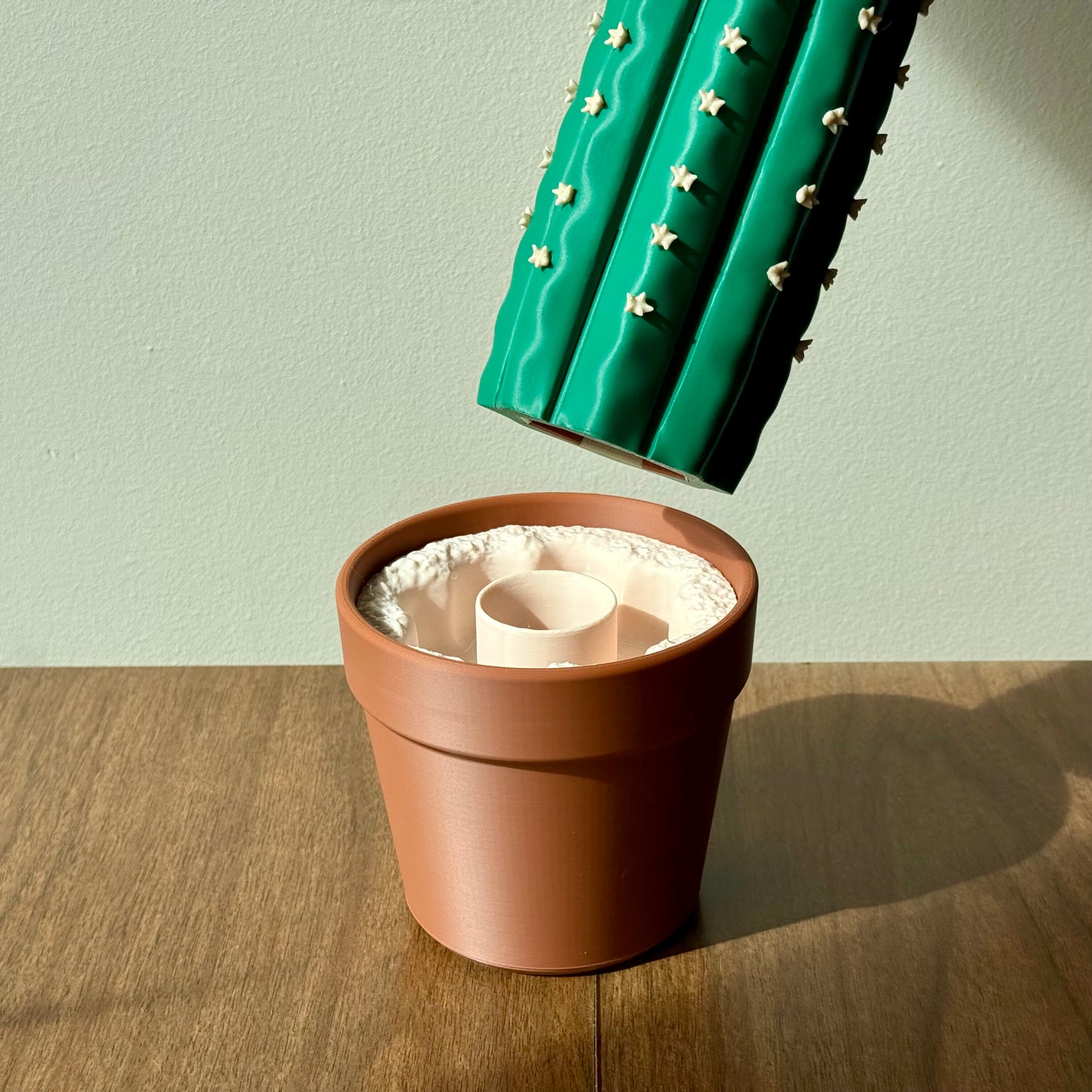 Cactus Chess Set – Roll-up Cactus Themed 3D-Printed Chess Board