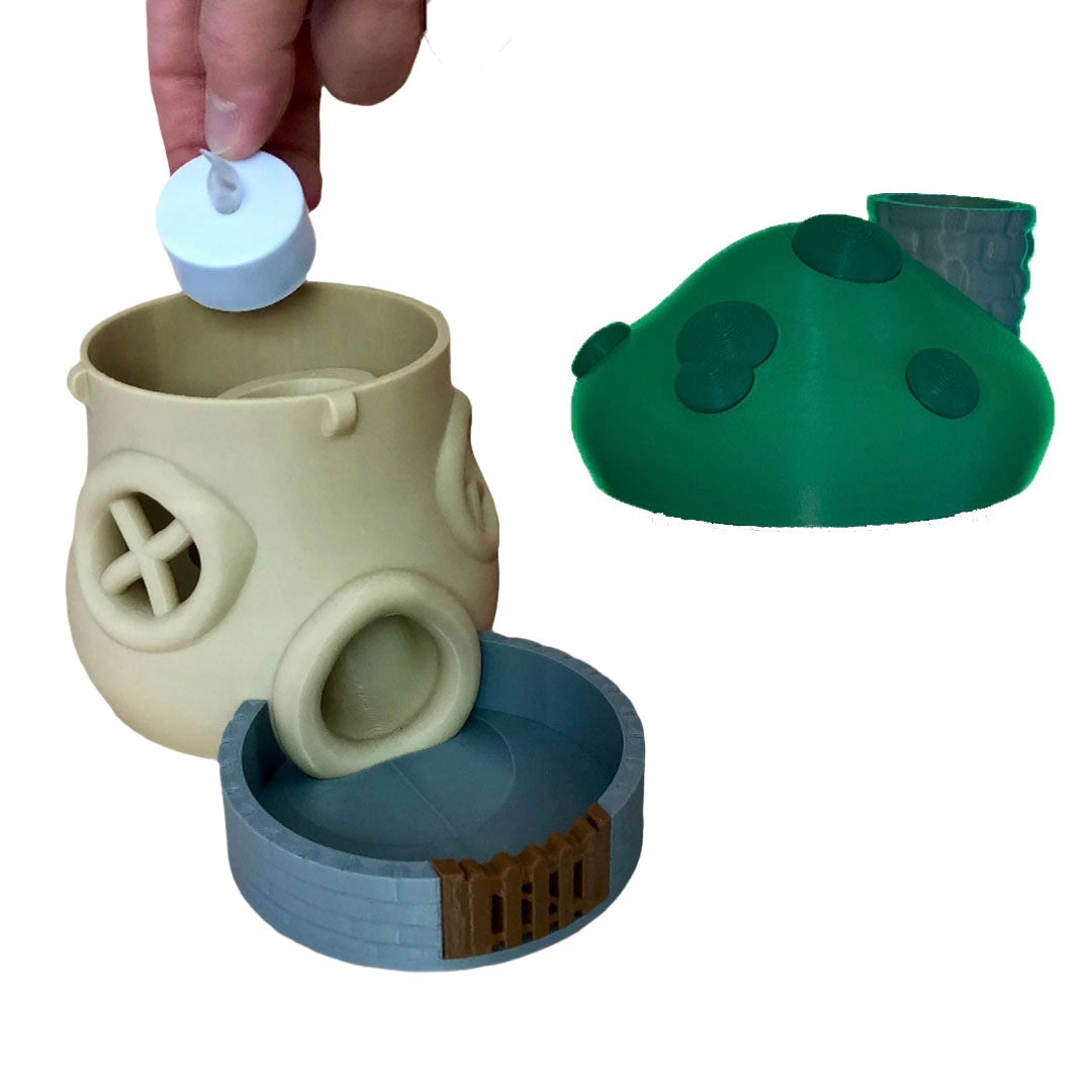 Green Mushroom Cottage - Dice Tower