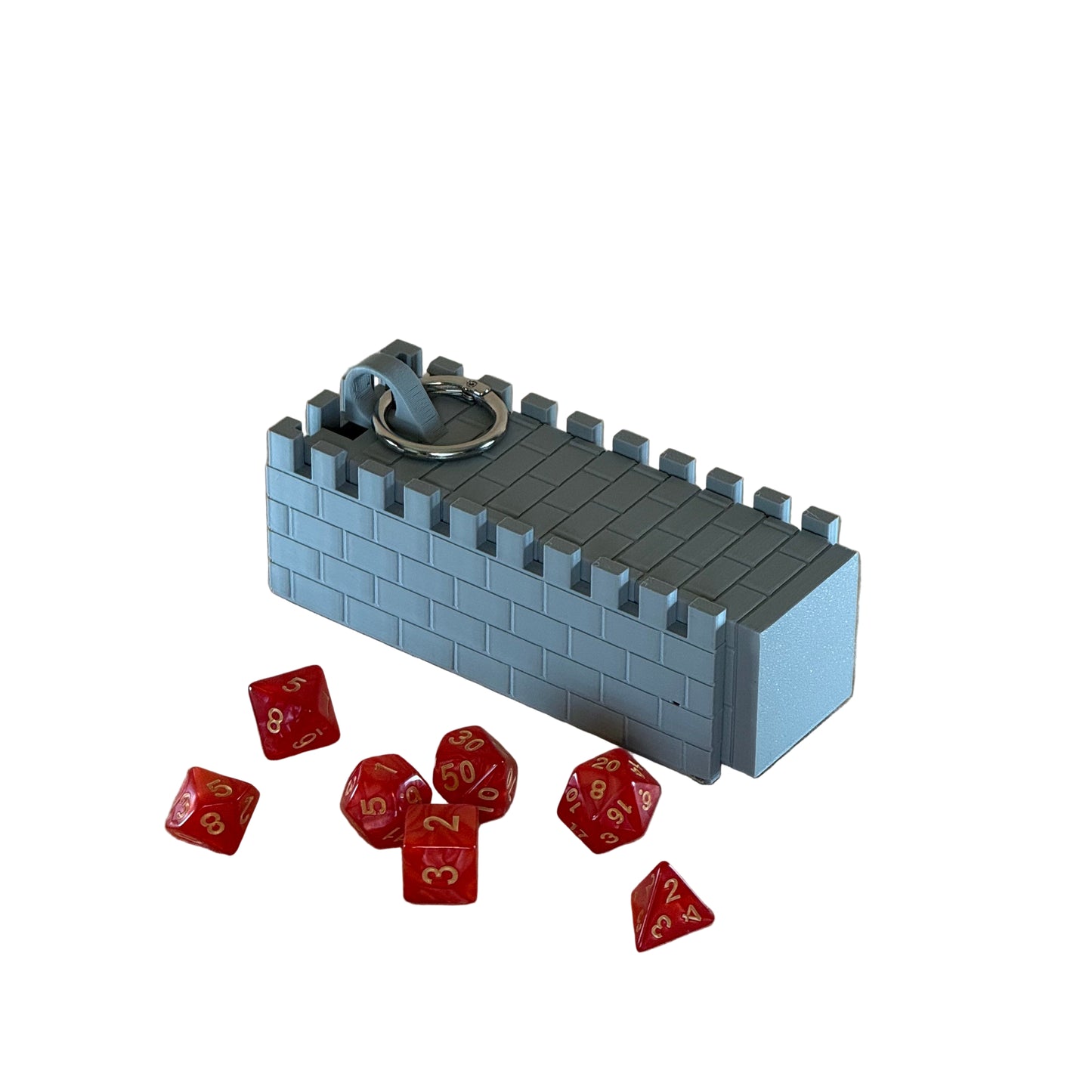 Foldable Castle Dice Tower - Portable 3D Printed Tabletop RPG Accessory
