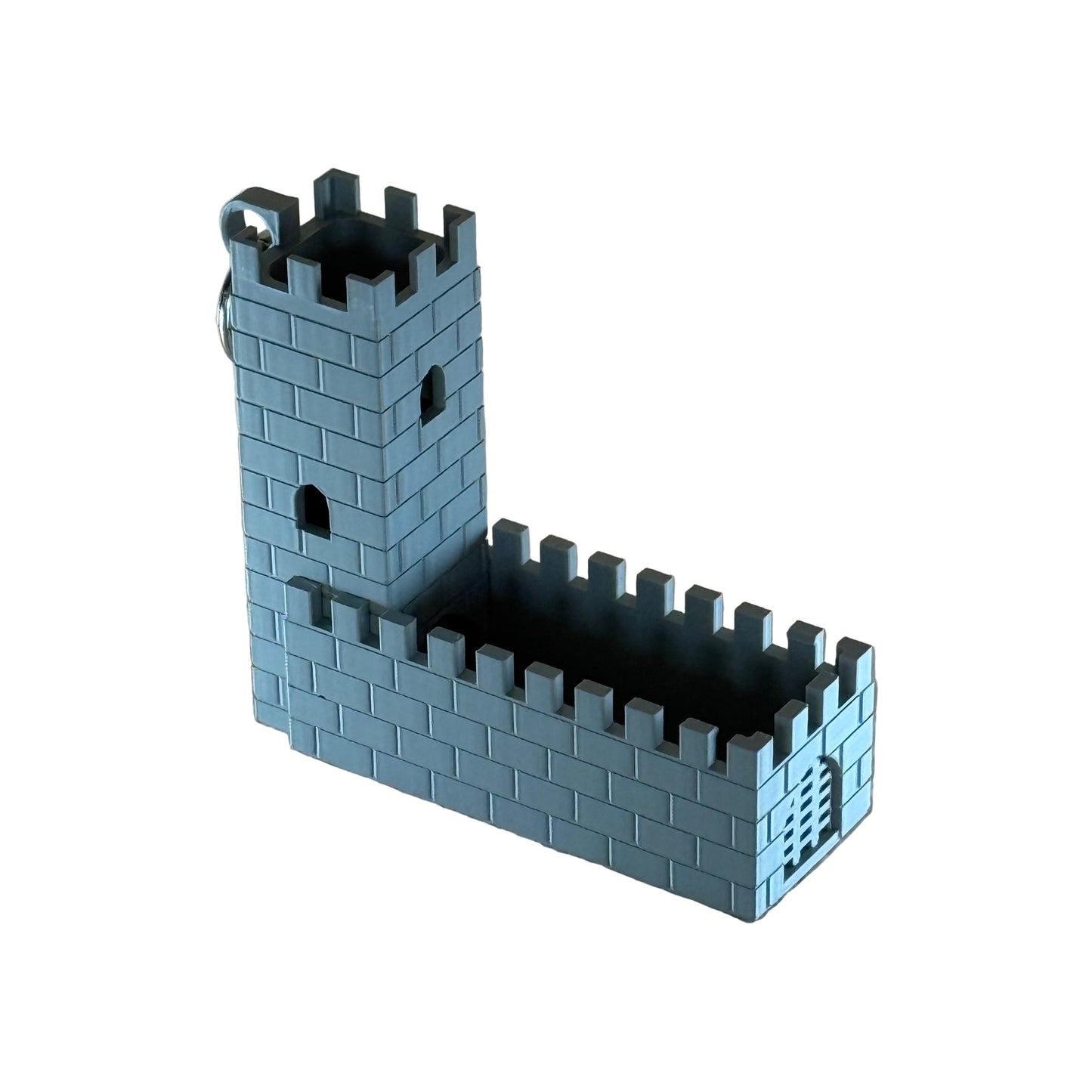 Foldable Castle Dice Tower - Portable 3D Printed Tabletop RPG Accessory