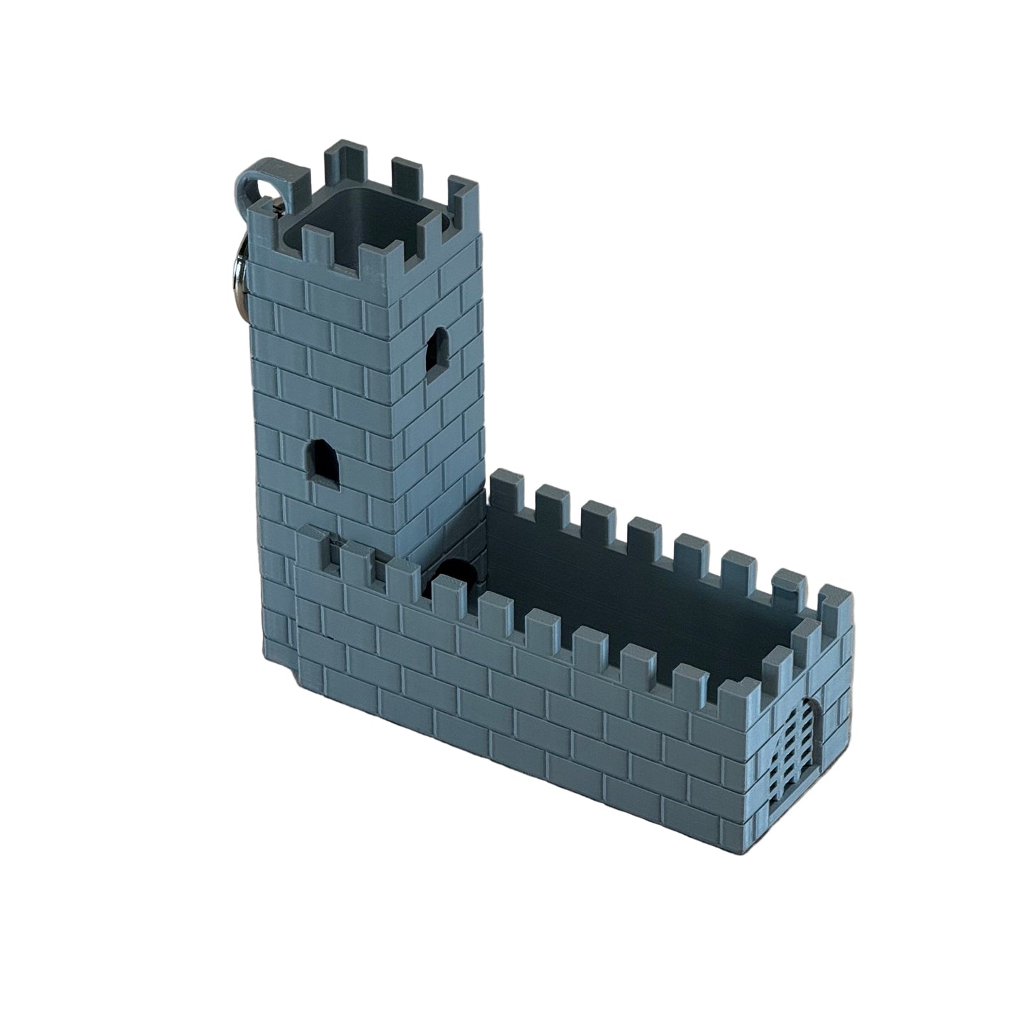 Foldable Castle Dice Tower - Portable 3D Printed Tabletop RPG Accessory