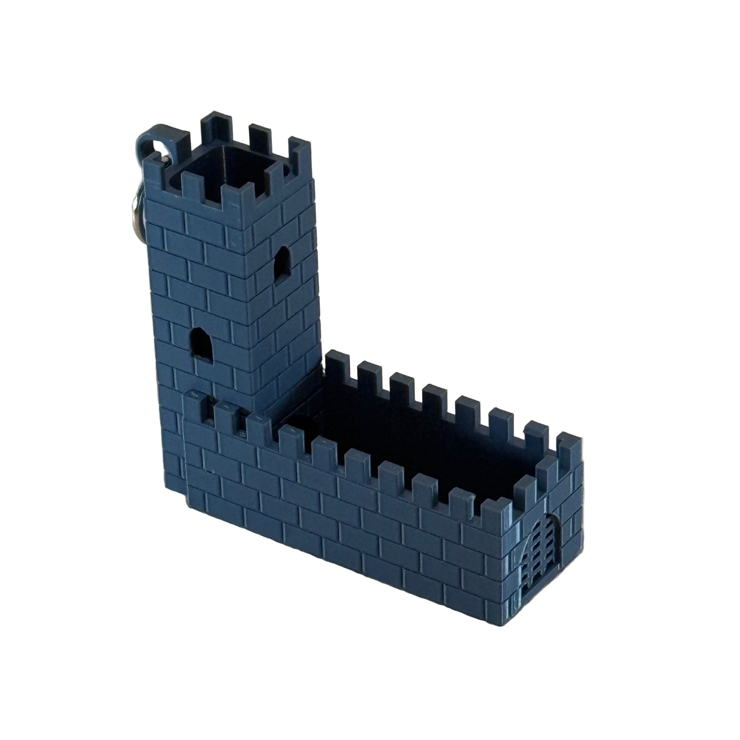 Foldable Castle Dice Tower - Portable 3D Printed Tabletop RPG Accessory