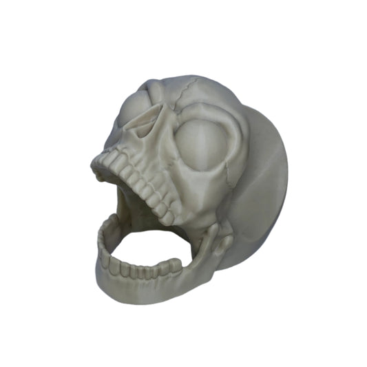 Screaming Skull Controller Holder – Fits PS5 & Xbox Series X/S – 3D Printed Gaming Decor