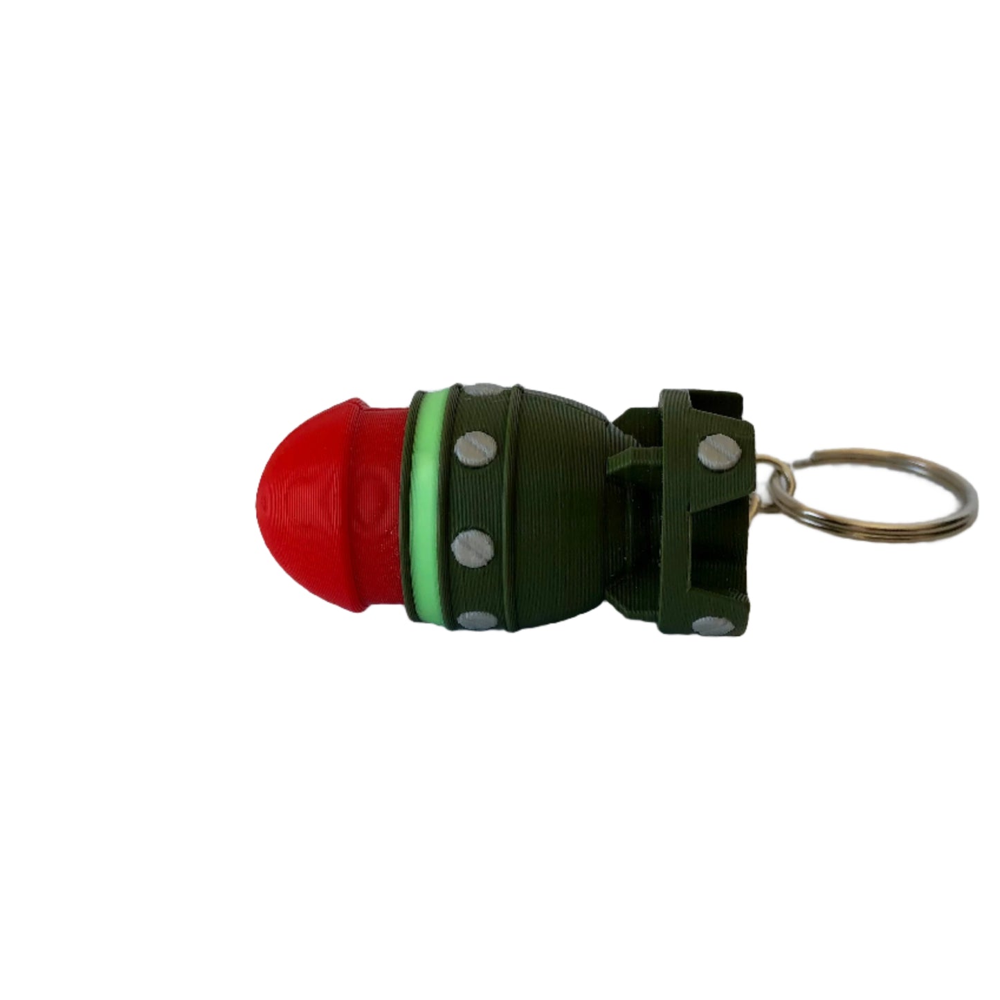 Mini Nuke Fidget Toy – 3D Printed Clicker Keychain