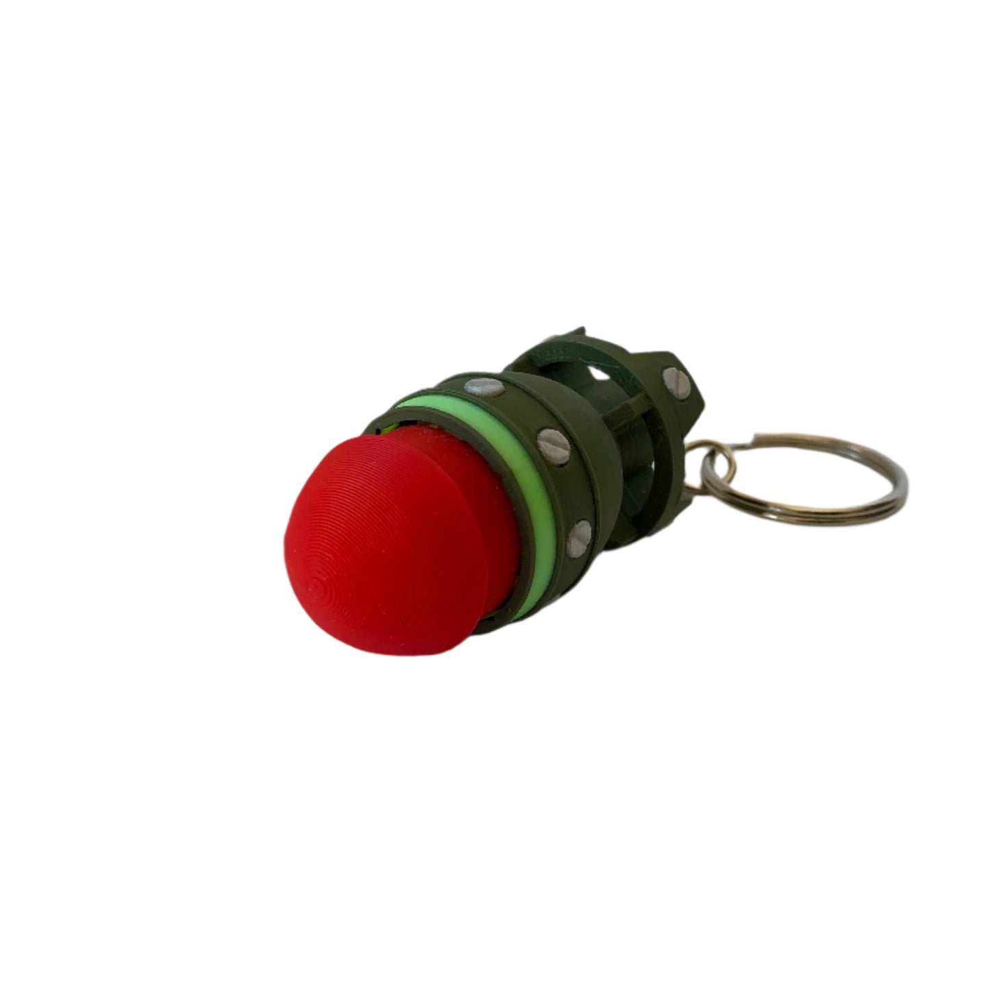 Mini Nuke Fidget Toy – 3D Printed Clicker Keychain