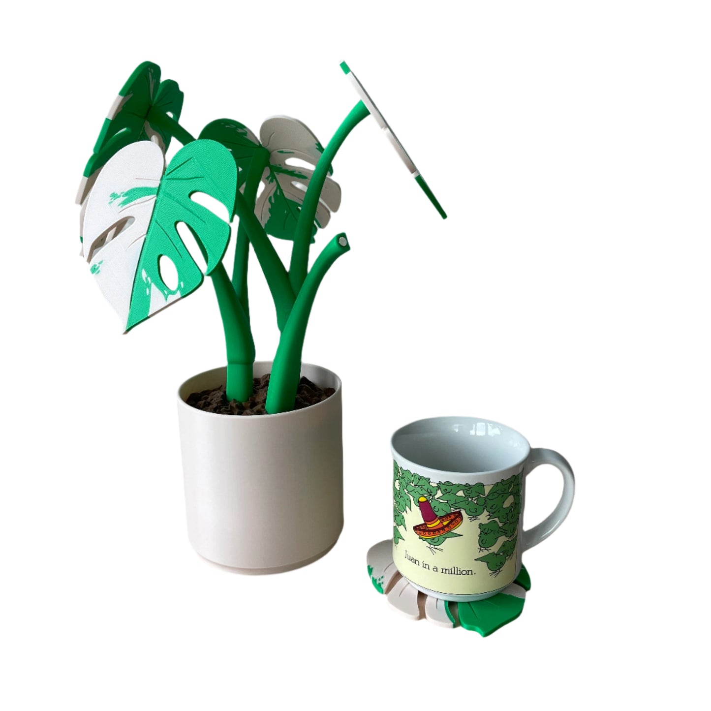 Monstera – Coaster Plant w/ Magnetic Leaves