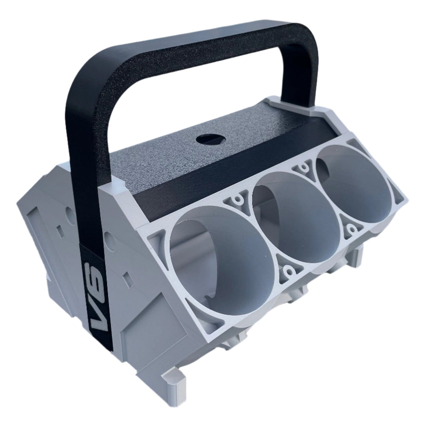 V6 Engine Drink Cooler - Fits 6 Standard Cans 12oz - Many Color Options!