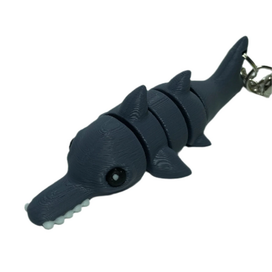 Sawfish - "Flexi-Pet" Keychain Fidget Stress Relief Toy [3D Printed]