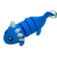 Axolotl - "Flexi-Pet" Keychain Fidget Stress Relief Toy [3D Printed] Multiple Colors!