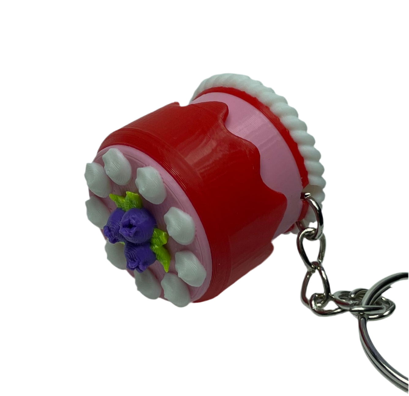 Party Cake - Fidget Clicker Stress Relief Toy Keychain