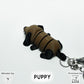 Puppy Dog - "Flexi-Pet" Keychain Fidget Stress Relief Toy [3D Printed]