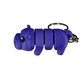 Hippo - 3D Printed Pet Keychain - Flexible Articulating Fidget Stress Relief Toy