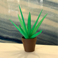 Aloe Vera Pen Plant – Functional Desk Plant with Magnetic Hidden Pens