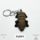 Puppy Dog - "Flexi-Pet" Keychain Fidget Stress Relief Toy [3D Printed]