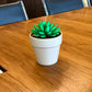 Push Pin Succulent Plant – 3D Printed Desktop Organizer & Gift