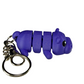 Hippo - 3D Printed Pet Keychain - Flexible Articulating Fidget Stress Relief Toy