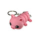 Pig - 3D Printed Pet Keychain - Flexible Articulating Fidget Stress Relief Toy