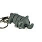 Elephant - 3D Printed Pet Keychain - Flexible Articulating Fidget Stress Relief Toy