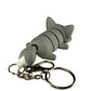Fox - 3D Printed Pet Keychain - Flexible Articulating Fidget Stress Relief Toy
