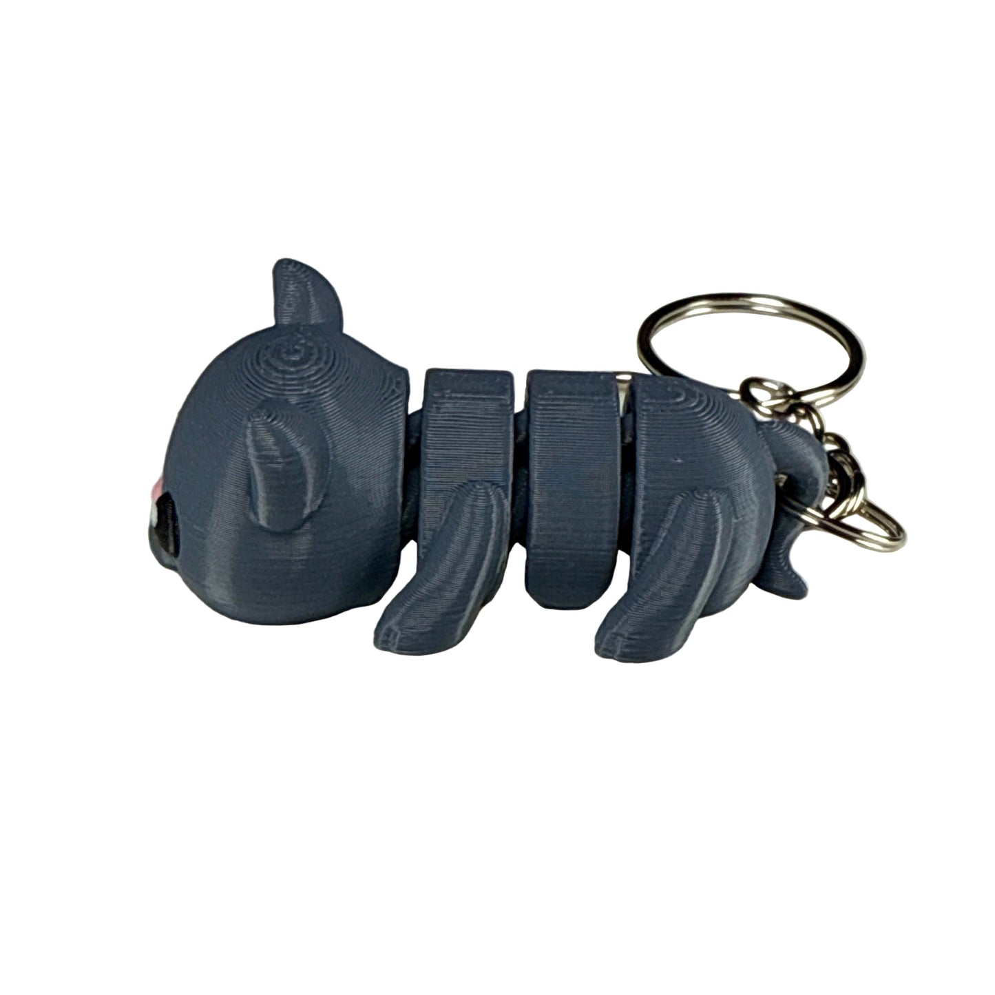 Kitty Cat - 3D Printed Pet Keychain - Flexible Articulating Fidget Stress Relief Toy