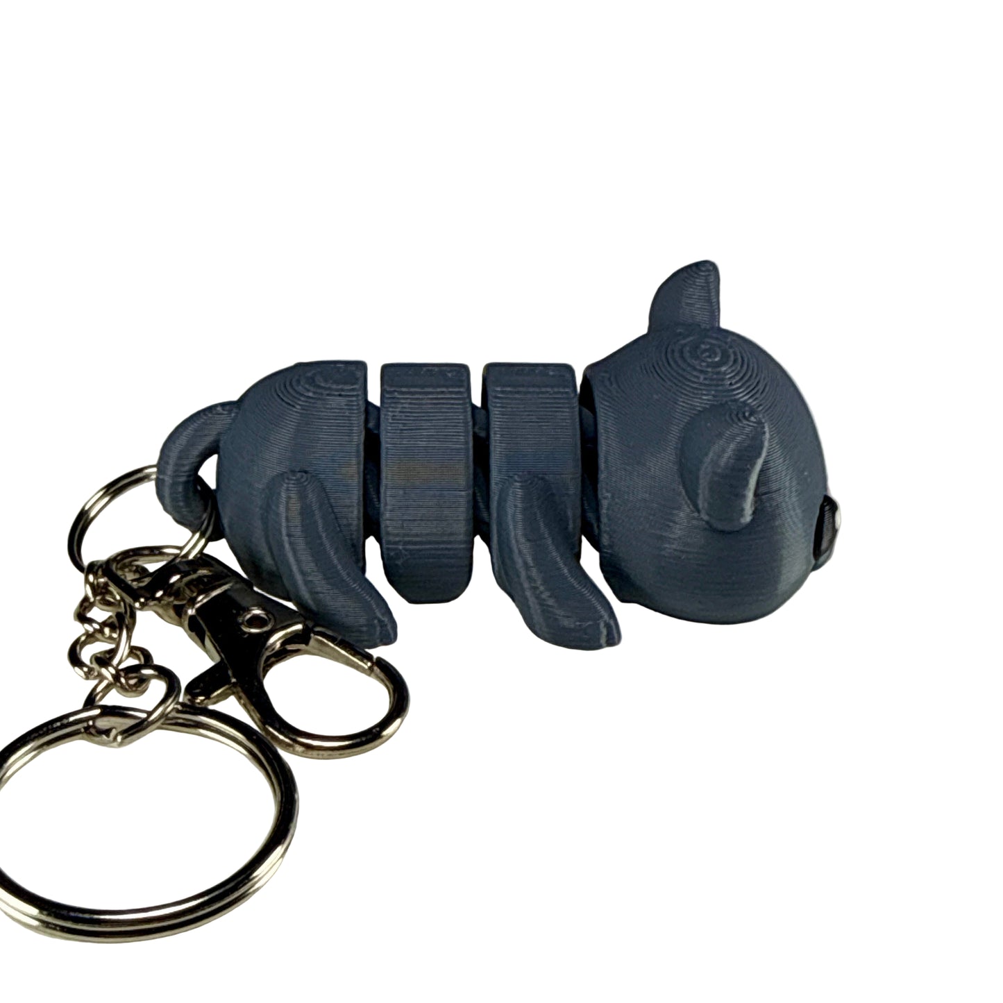 Kitty Cat - 3D Printed Pet Keychain - Flexible Articulating Fidget Stress Relief Toy