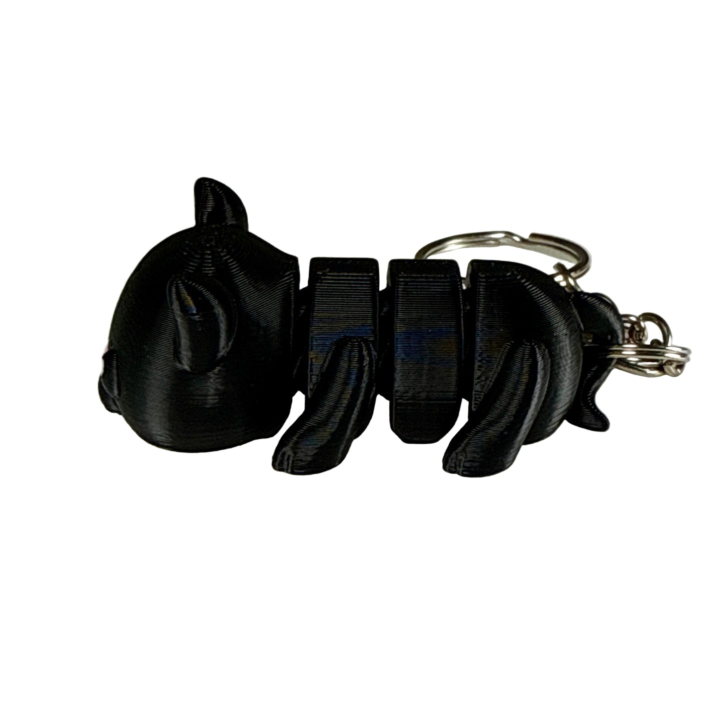 Kitty Cat - 3D Printed Pet Keychain - Flexible Articulating Fidget Stress Relief Toy