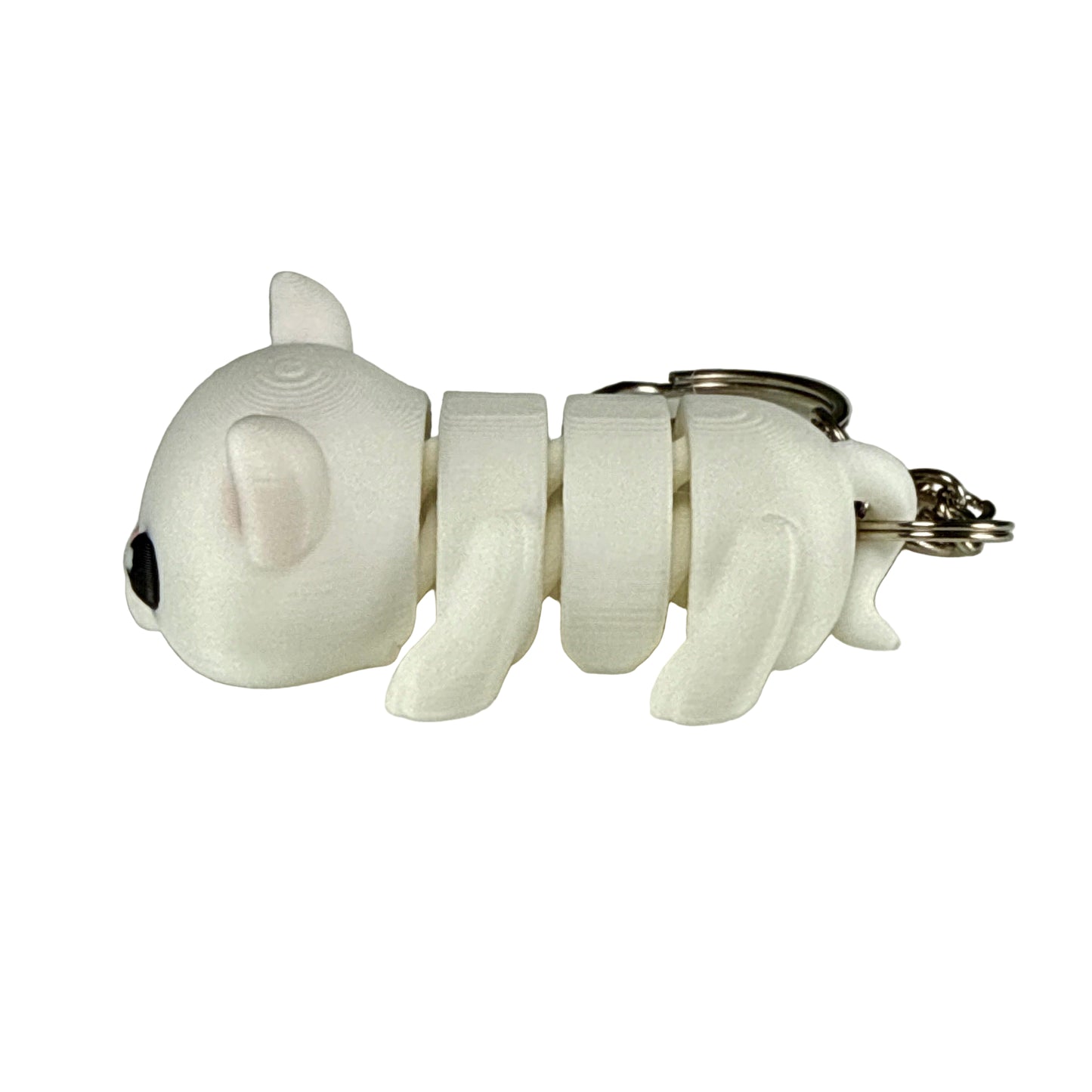 Kitty Cat - 3D Printed Pet Keychain - Flexible Articulating Fidget Stress Relief Toy