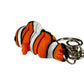 Clownfish - 3D Printed Pet Keychain - Flexible Articulating Fidget Stress Relief Toy
