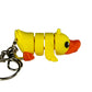 Duck - 3D Printed Pet Keychain - Flexible Articulating Fidget Stress Relief Toy