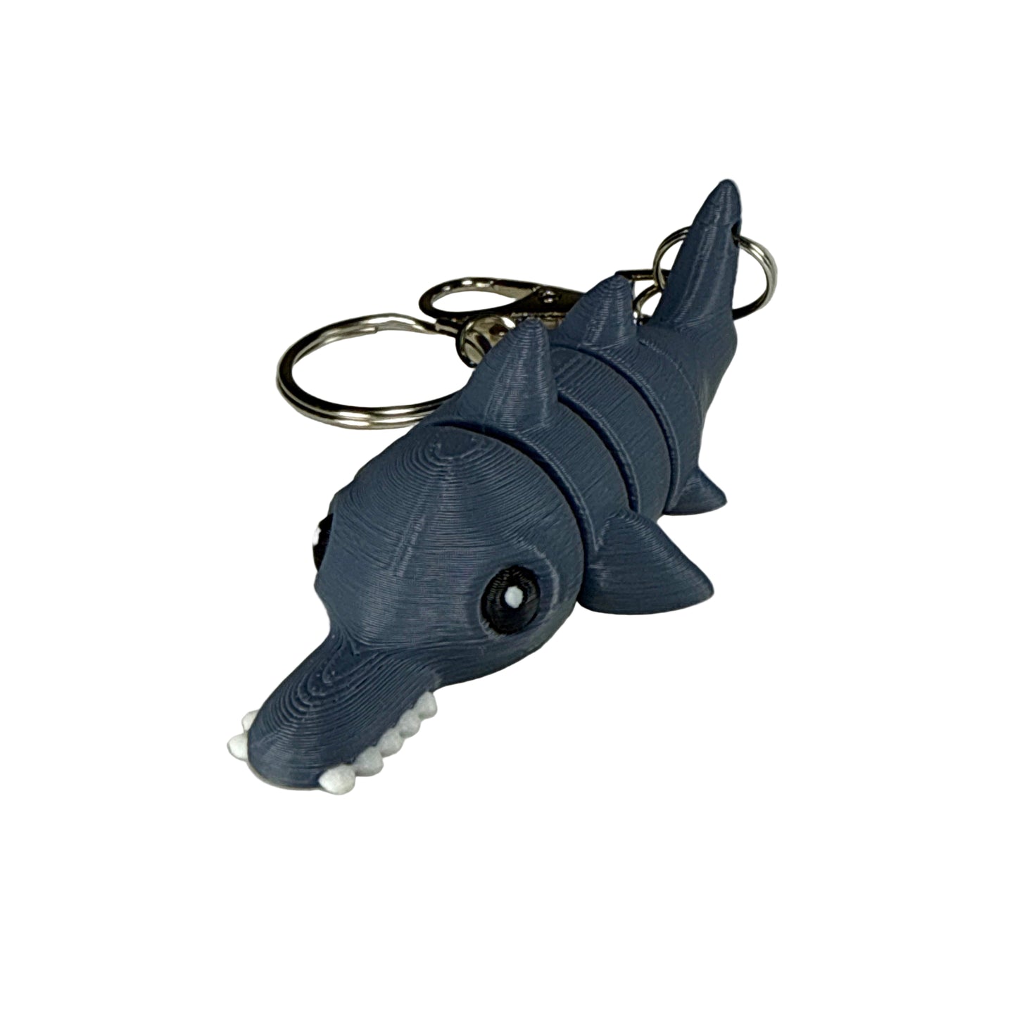 Sawfish - 3D Printed Pet Keychain - Flexible Articulating Fidget Stress Relief Toy