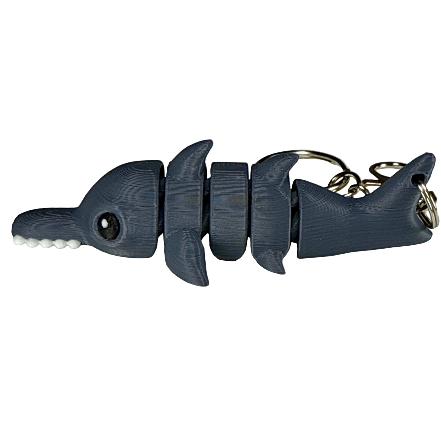 Sawfish - 3D Printed Pet Keychain - Flexible Articulating Fidget Stress Relief Toy
