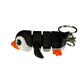 Penguin - 3D Printed Pet Keychain - Flexible Articulating Fidget Stress Relief Toy