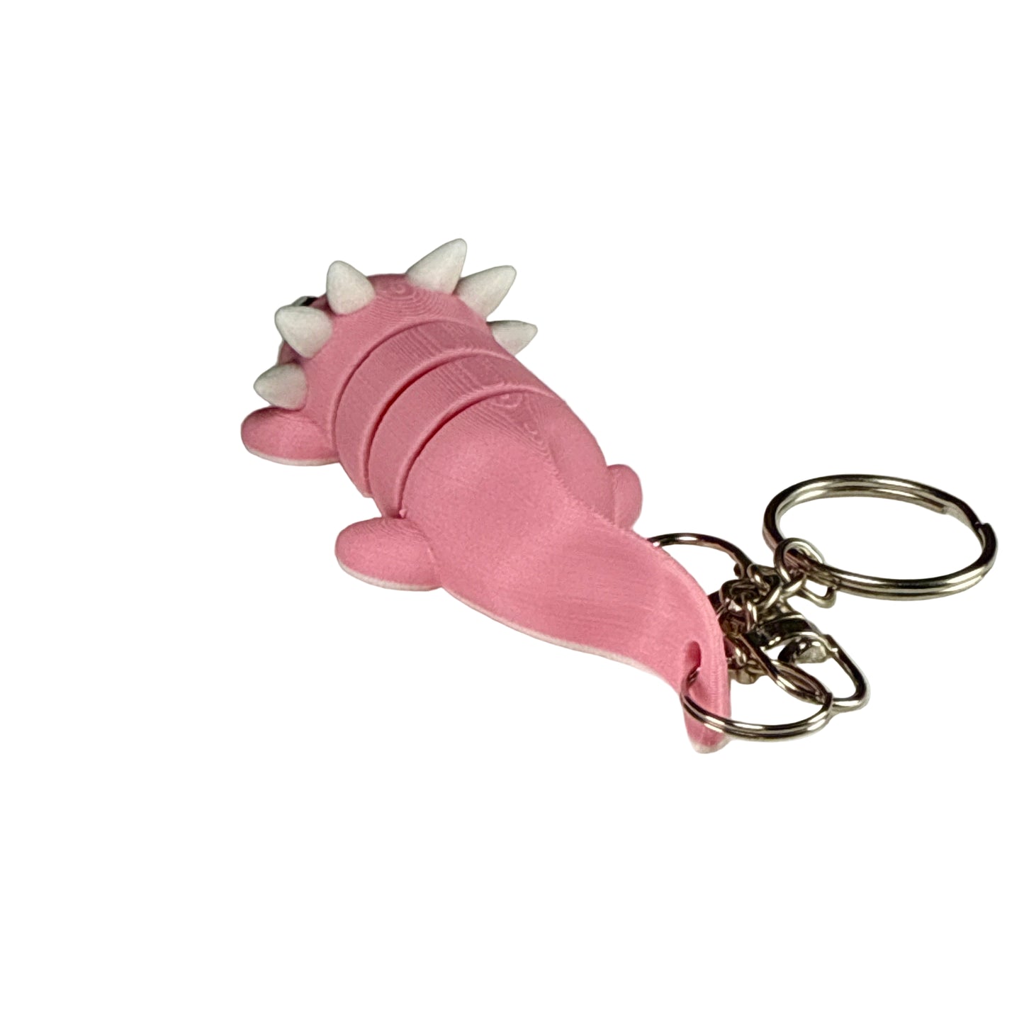Axolotl - 3D Printed Pet Keychain - Flexible Articulating Fidget Stress Relief Toy
