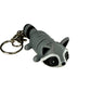 Raccoon - 3D Printed Pet Keychain - Flexible Articulating Fidget Stress Relief Toy