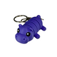 Hippo - 3D Printed Pet Keychain - Flexible Articulating Fidget Stress Relief Toy