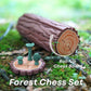 Forest Chess Set – Roll-up Mushroom Themed 3D-Printed Chess Board