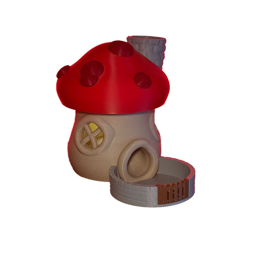 Red Mushroom Cottage - Dice Tower