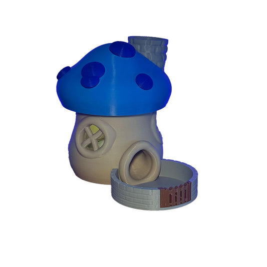 Blue Mushroom Cottage - Dice Tower