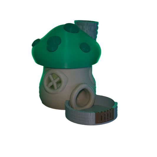 Green Mushroom Cottage - Dice Tower