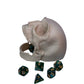 Screaming Skull Dice Tower – Compact Dice Roller for Tabletop Games