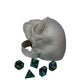 Screaming Skull Dice Tower – Compact Dice Roller for Tabletop Games