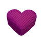 Heart-Shaped Knit Texture Gift Box with Magnetic Lid and Divider